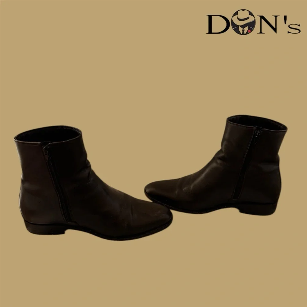 🛍️SALE🛍️ DON's Footwear Men's Handmade Elevator 100% Leather Boots